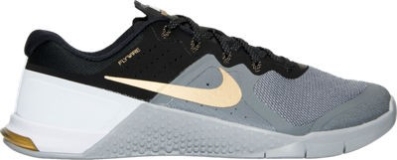 Nike Men's Metcon 2 Training Shoes | Cool Grey/Metallic Gold/Dark Grey